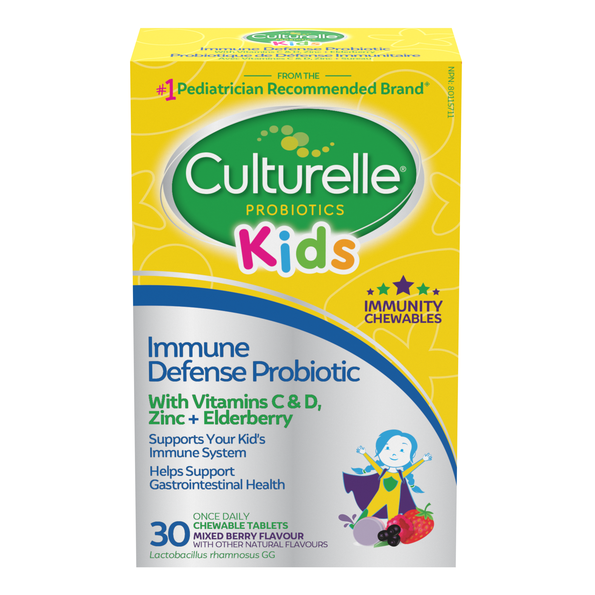 Culturelle Kids Immune Defense package front